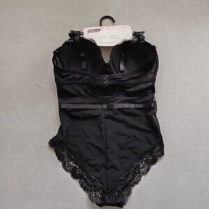 Carisma Women’s Multiway Bra-Bodysuit - Size L- Black  - NWT